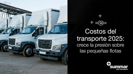 camiones blancos estacionados uno al lado del otro