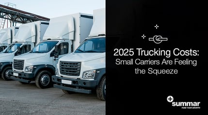 white trucks in parking lot